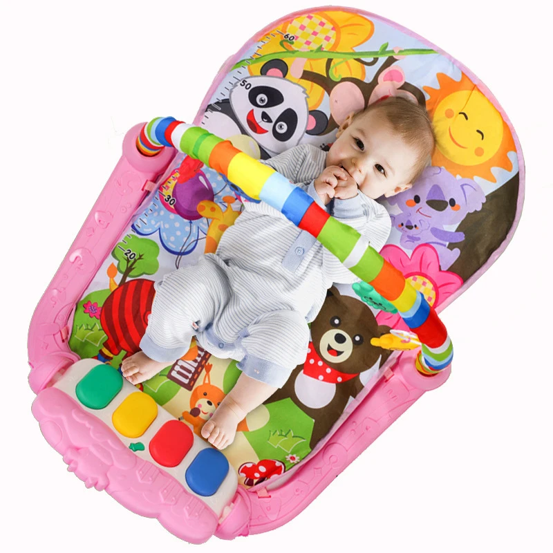 

New Baby Music Rack Play Mat Kid Rug Puzzle Carpet Piano Keyboard Infant Playmat Early Education Gym Crawling Game Pad Toy