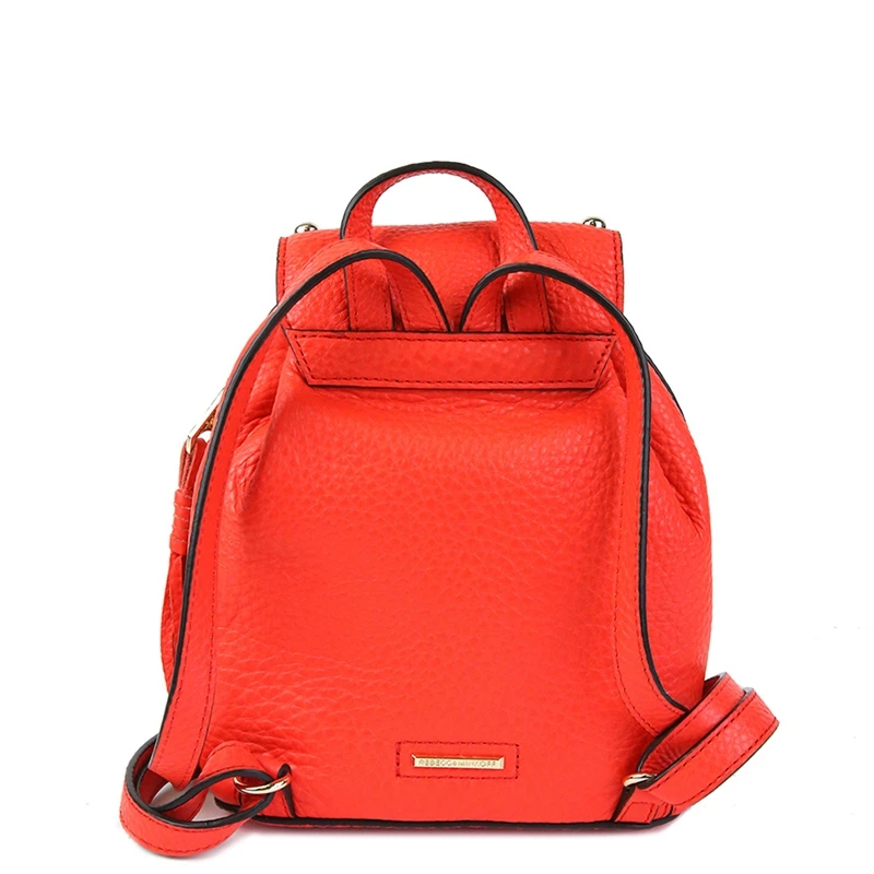 Подлинный оригинальный и новый роскошный рюкзак REBECCA MINKOFF без подкладки женские