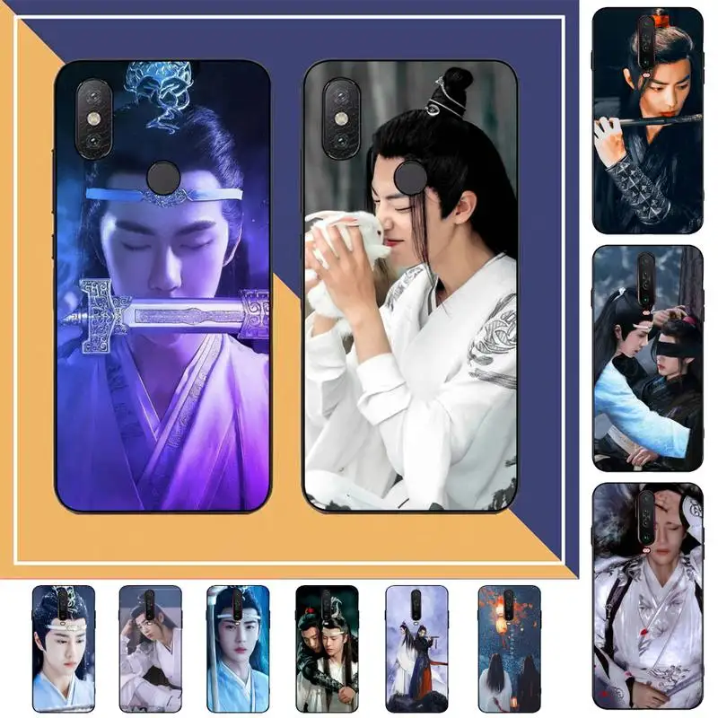 

FHNBLJ Wang Yibo Xiao Zhan The Untamed Phone Case for RedMi note 7 8 9 6 5 4 X pro 8T 5A