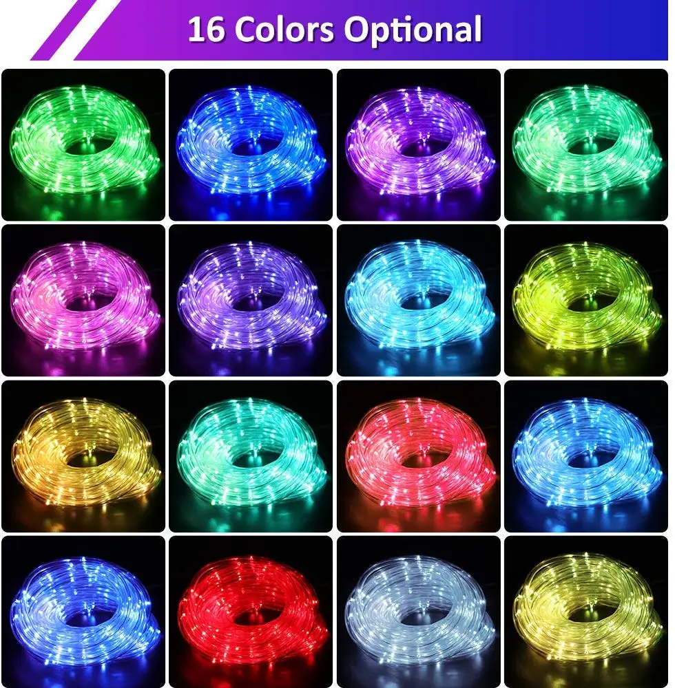 Светодиодный светильник s RGB изменяющий цвет с 4 режимами 16 цветов питанием от USB