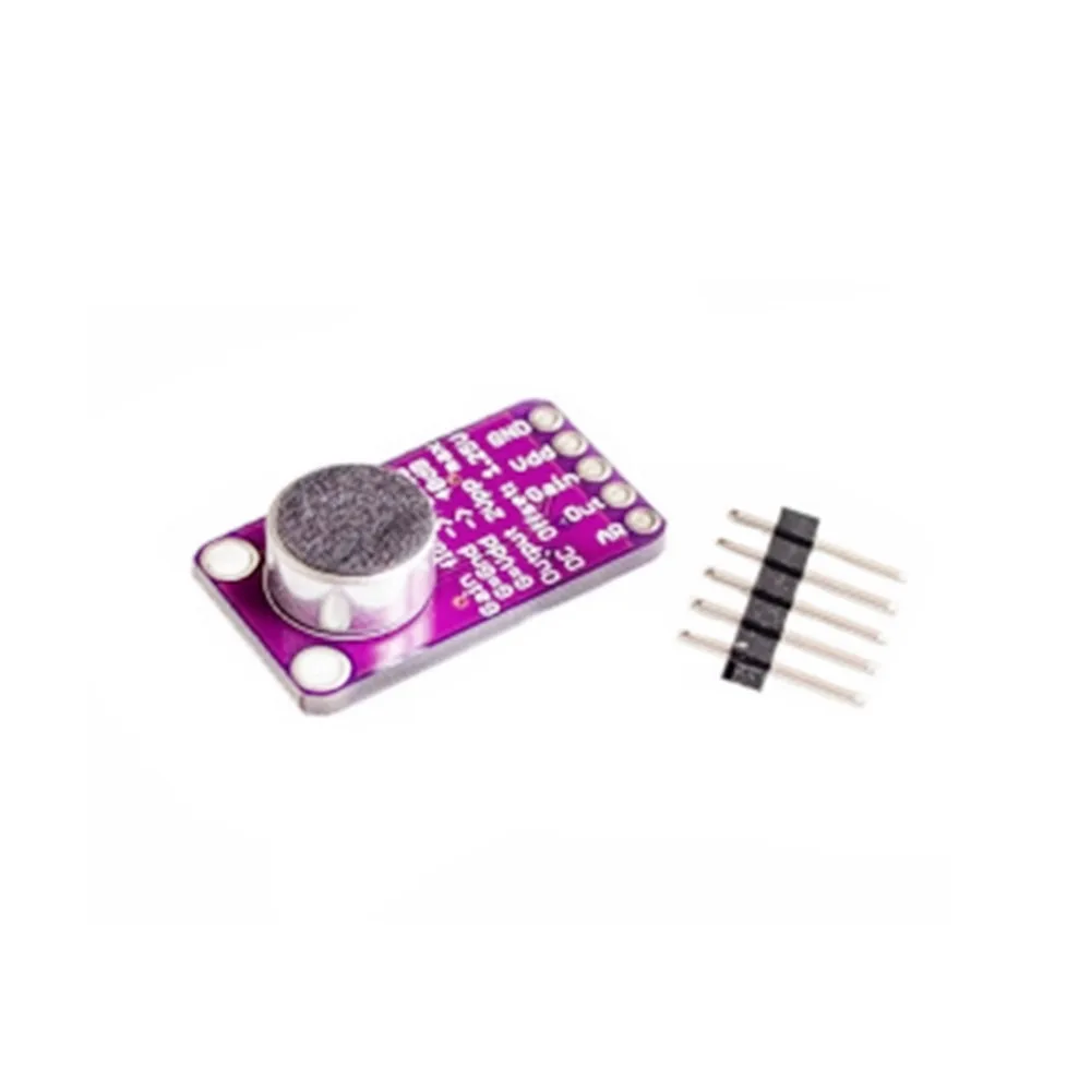 Микрофон MAX9814 плата с автоматическим управлением усилением для Arduino