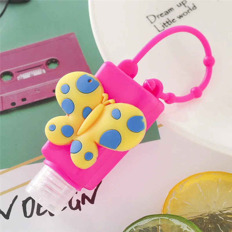 

30ml Silicone Mini Hand Sanitizer Travel Portable Safe Gel Holder Disposable No Clean Soap Dispenser Hand Gel Holder for Kids