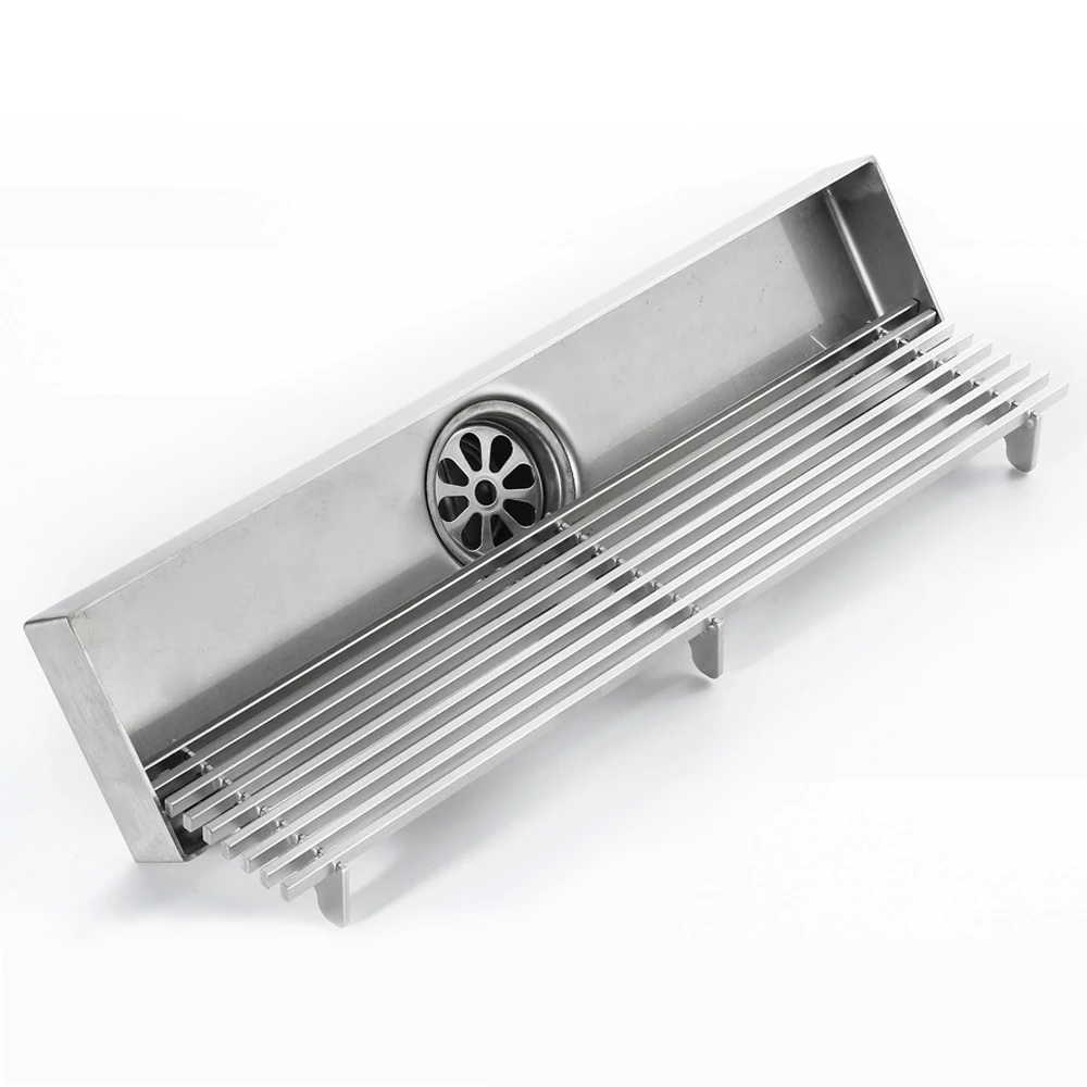 

Shower drain stainless steel drain linear shower floor drain cover toilet drain and kitchen floor drain sewer cover chrome