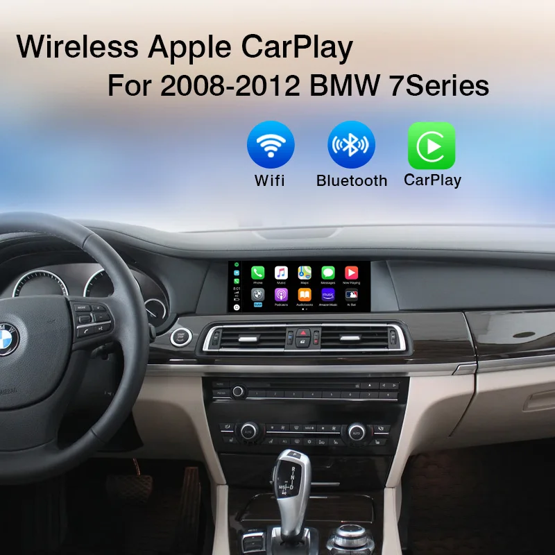 Беспроводной Apple Carplay с Bluetooth NBT 7 серии F01/F02/F03 для BMW Car Play поддержка новейшего IOSi3