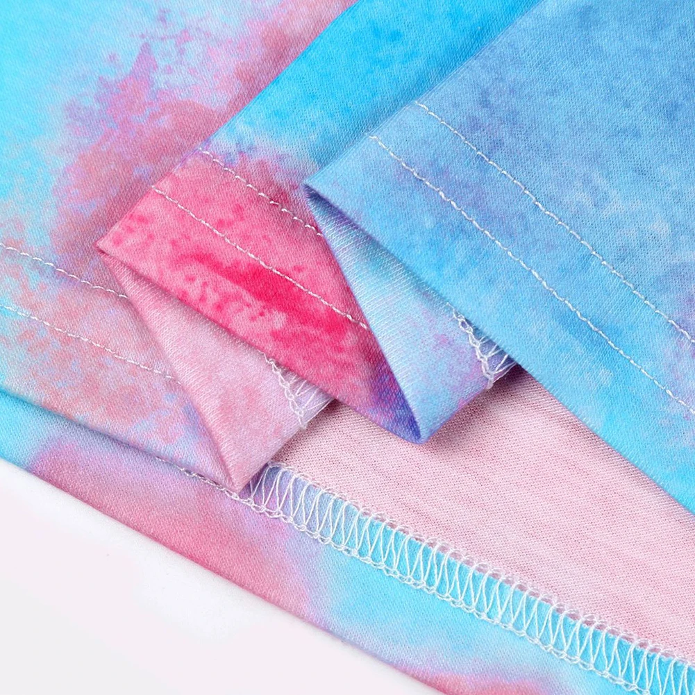 

Women Hollow Out Tie Dye Tops Tee T-Shirt Camiseta Printing Tee Shirt Femme Streetwear V-Neck Tee Summer Short Sleeve T-Shirt