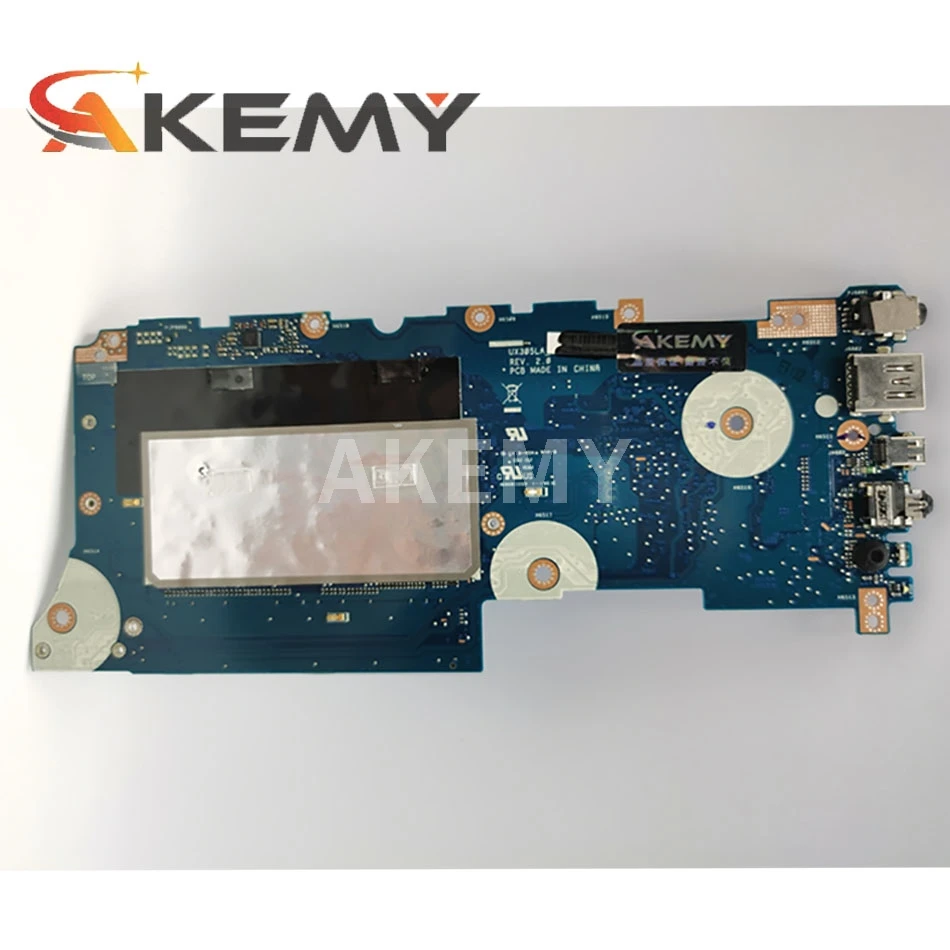 akemy ux305la laptop motherboard for asus zenbook ux305la ux305l original mainboard 8gb ram i5 5200u free global shipping