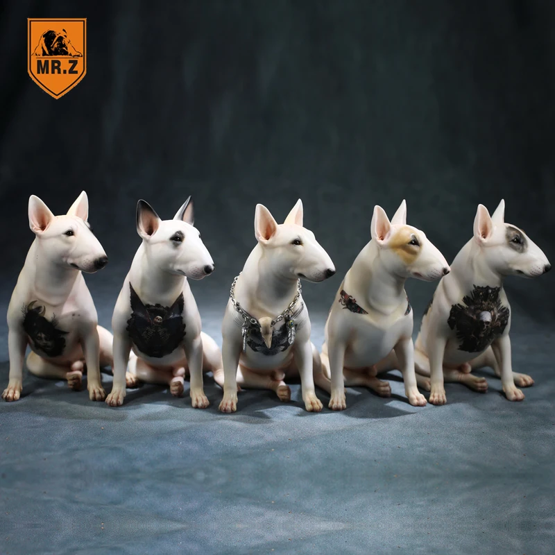 1/6 масштаб Mr.Z 052, модель собаки Tatto Bull Terrier, модель животного, игрушка для 12 дюймов, экшн-фигурка, украшение автомобиля
1/6 масштаб Mr.Z 052, модель собаки Tatto Bull Terrier, модель животного, игрушка для 12 дюймов, экшн-фигурка, украшение автомобиля