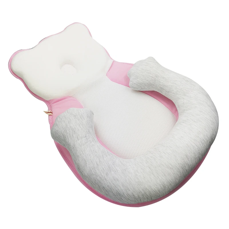 Хлопковая кровать для новорожденных складная детская регулируемая младенцев