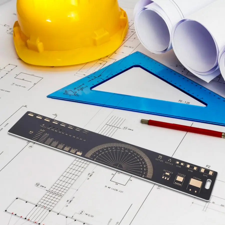 Измерительный инструмент 7 8 дюйма черная многофункциональная печатная плата