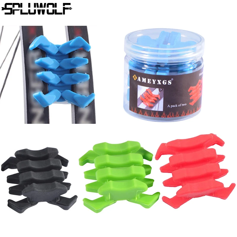 

8 pcs Archery Compound Bow Limbs Stabilizer High Elastic crab rubber shock absorption for Archery Hunting Shooting Accessories