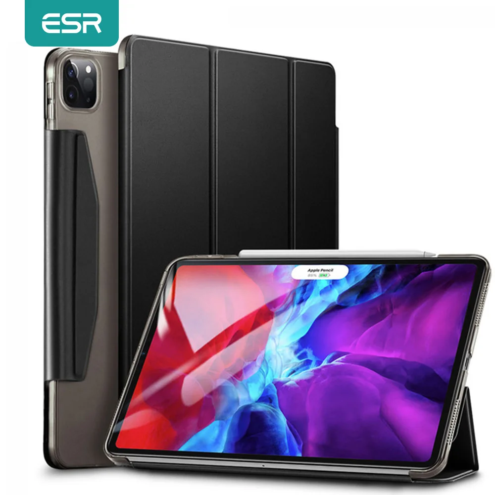 Чехол ESR для iPad Pro 2020 чехол 12 9 дюйма задняя крышка с держателем карандашей Apple