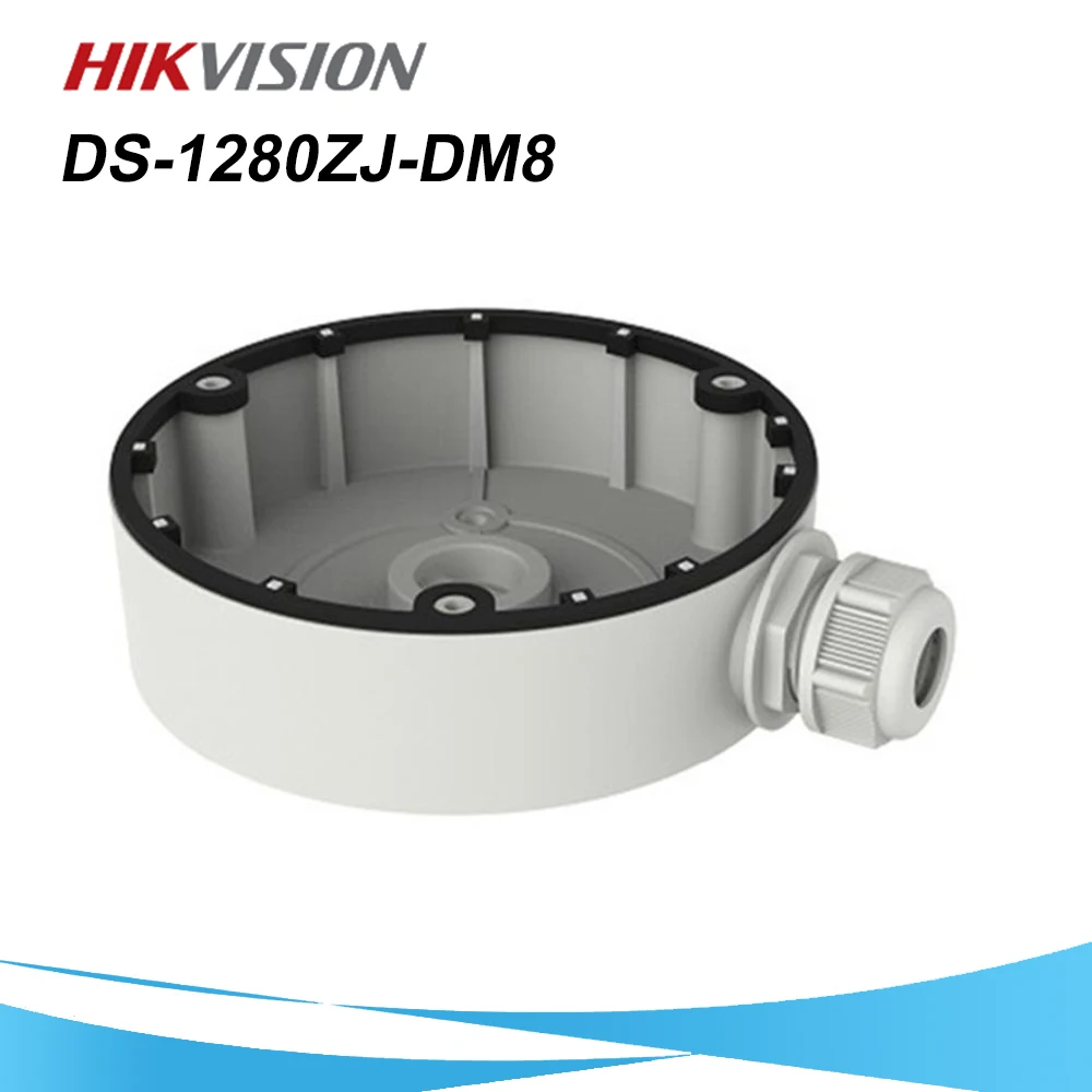 Оригинальная HIKVISION CCTV камера видеонаблюдения кронштейн DS-1280ZJ-DM8 распределительная коробка для HIKVISION купольная камера серии s DS-2CD23