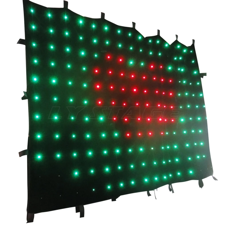 Бесплатная доставка P18 занавеска DJ Vision свадебные фоны диджейская будка