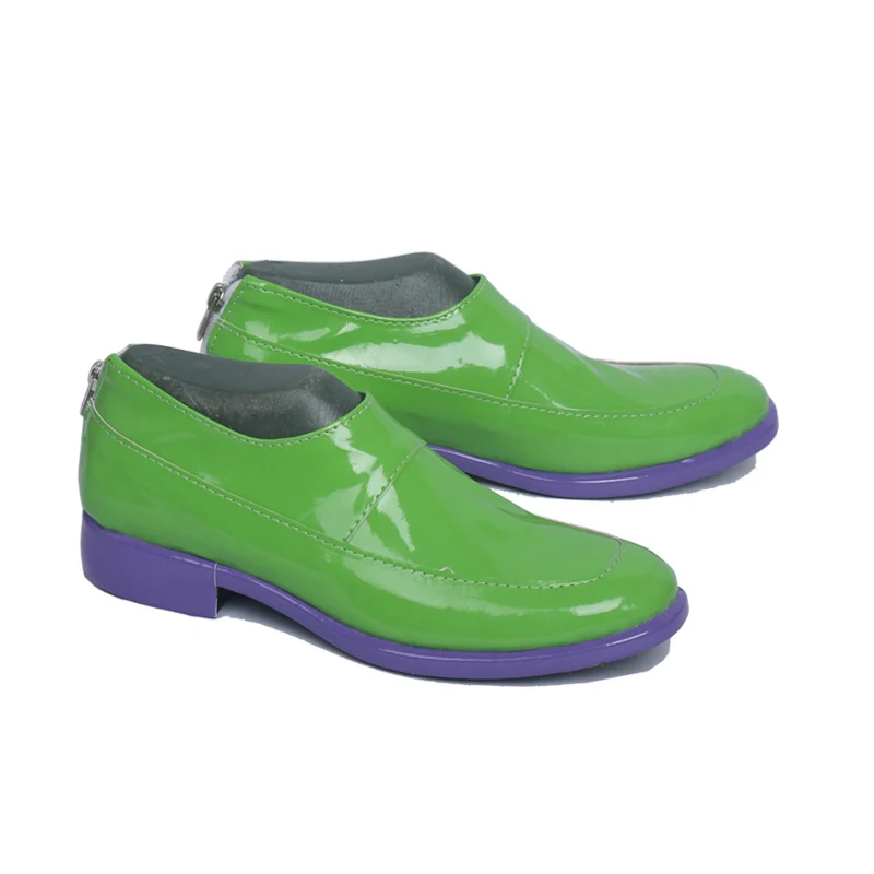 Обувь для костюмированной вечеринки JoJo's Bizarre Adventure Rohan Kishibe зеленого цвета из