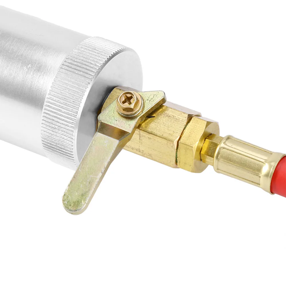 1/4SAE 134a 2 oz Oil Injector R134A R12 R22 Car Coolant Filler Tube A/C AC Oil&ampDye Injection Tool Auto Tools | Автомобили и