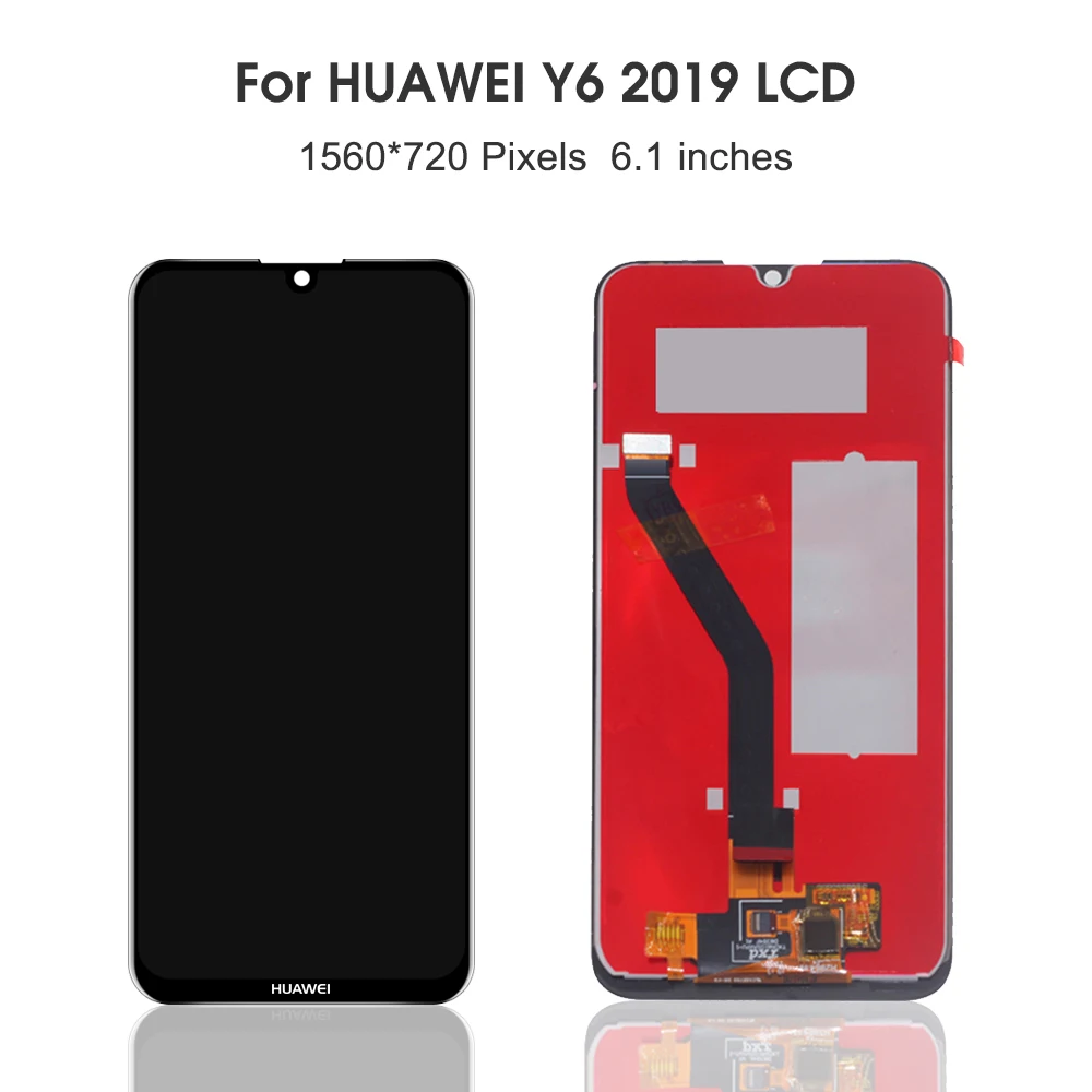 6 09 "Оригинальный ЖК-экран для Huawei Y6 2019/ Pro Prime 2019 с сенсорным дигитайзером и