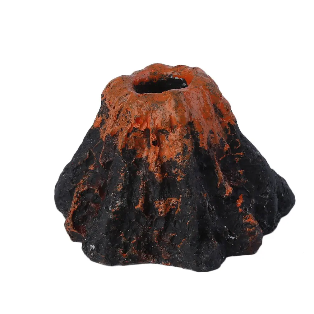 2017 креативная игрушка для аквариума украшение вулкан и воздушный пузырь камень