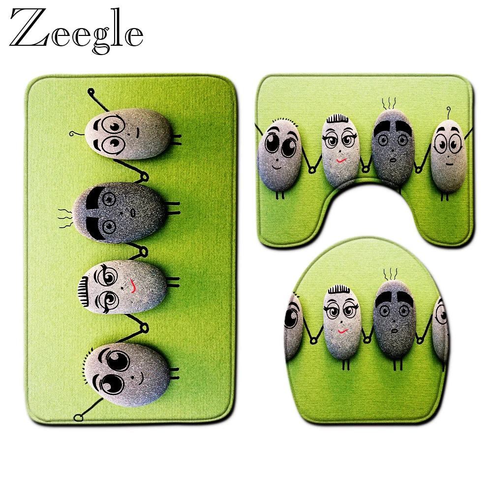 Комплект детской одежды из 3 х предметов с изображением коврик для ванной на