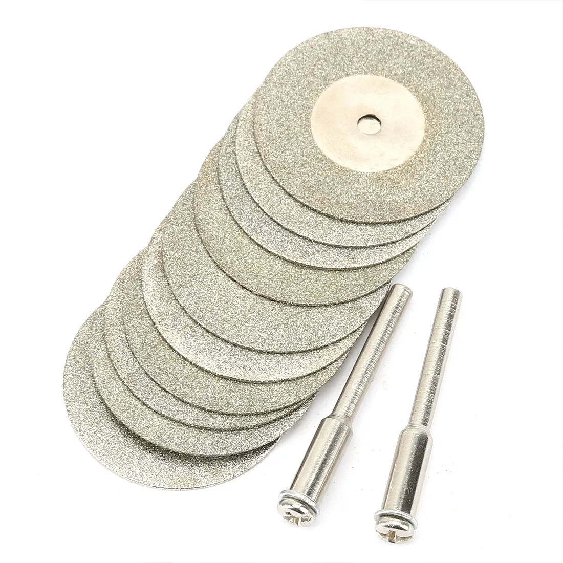 

10pcs Electric Grinding Saw Blade Grinding Blade Electroplated Diamond Cutting Blade Emery Small Rotating Tool Accessories