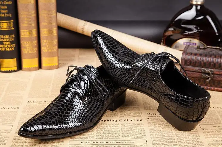 Мужские свадебные модельные туфли на шнуровке Роскошная брендовая мужская
