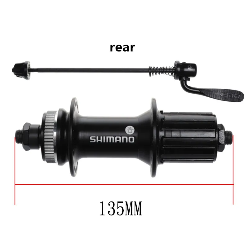 SHIMANO FH-RM35 концентратор горный велосипед 7 S/8 S/9 скорость универсальный замок дисковый тормоз карта быстросъемный вал 32 H/36 H и RT30 160 мм диск