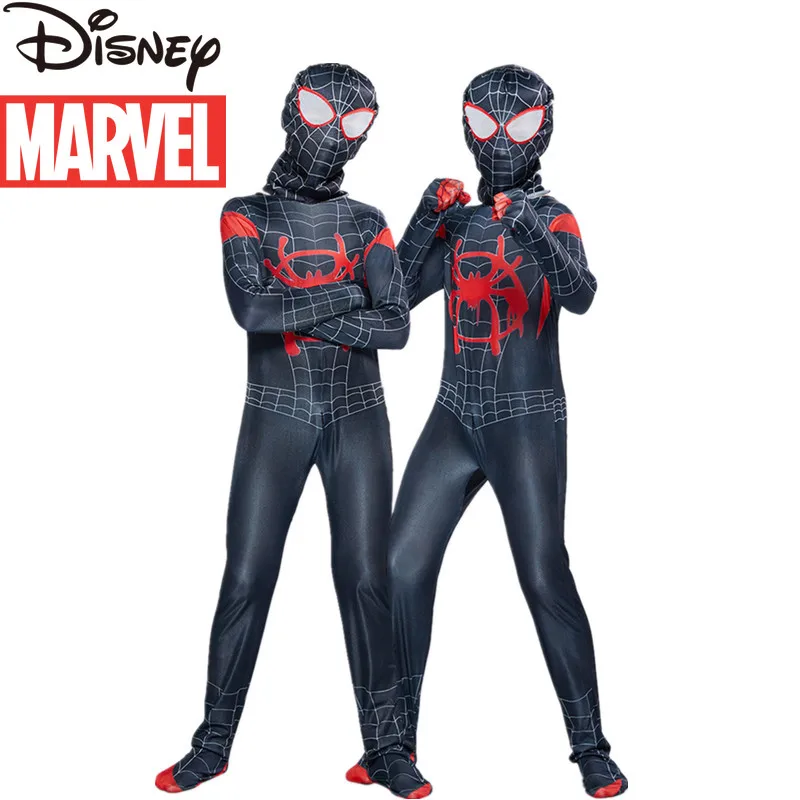 Оригинальный Марвел Мстители паук костюм Человека-Детские Стрейчевые цельное