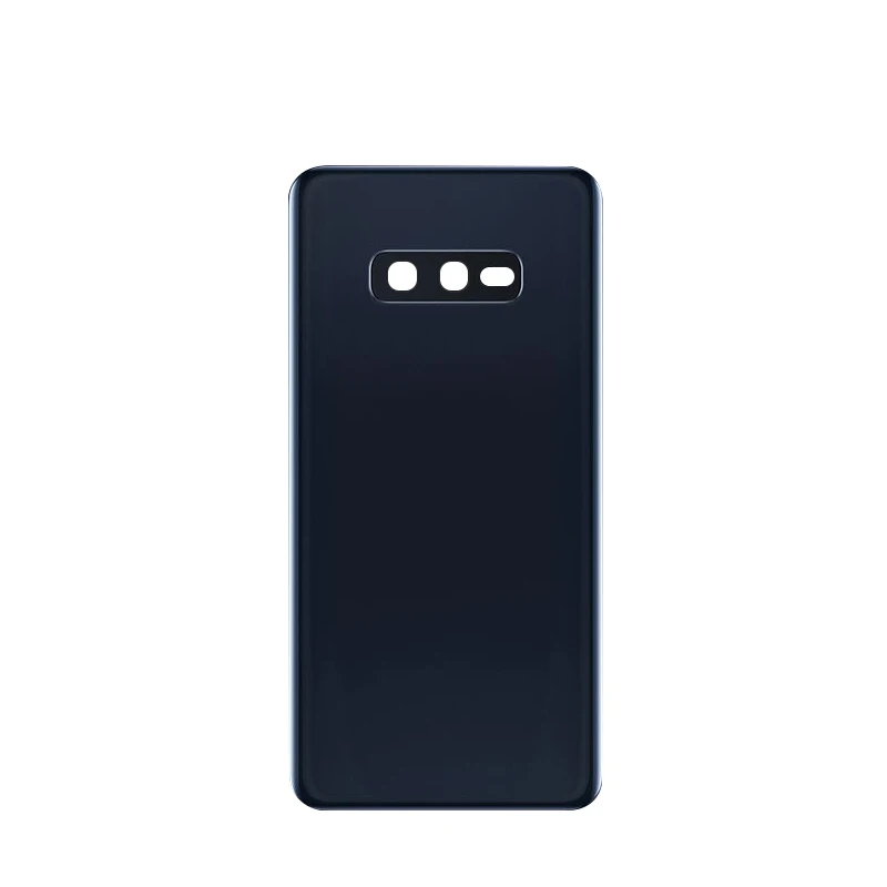 S10e BLACK Для SAMSUNG Galaxy s10 s10+ s10e задняя крышка батарейного отсека задняя крышка Мягкий корпус Чехол запасная крышка батарейного отсека - Цвет: S10e BLACK