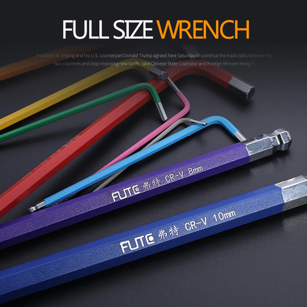 Набор ключей Allens шестигранный ключ отверток из хромованадиевой стали