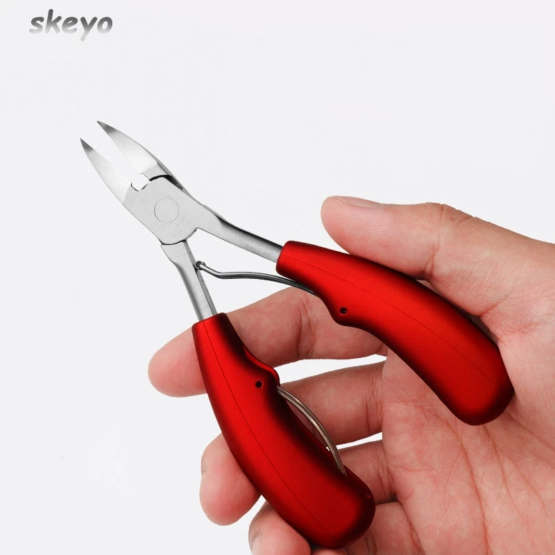 

Paronychia Special Nail Clippers Thick Nails Ingrown Toenails Nippers Cutters Dead Skin Dirt Remover Pedicure Care Tool