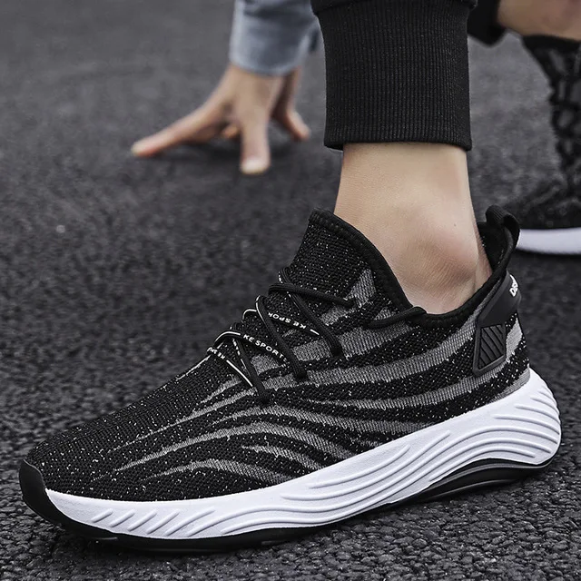 

Trendy shoes casual fashion fish silk breathable soft-soled shoes spring men and women the same sports style