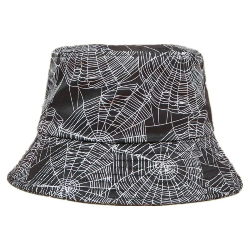 

Print Cotton Bucket Hat Fisherman Hat Outdoor Travel Hat Sun Cap Hats for Men and Women 78