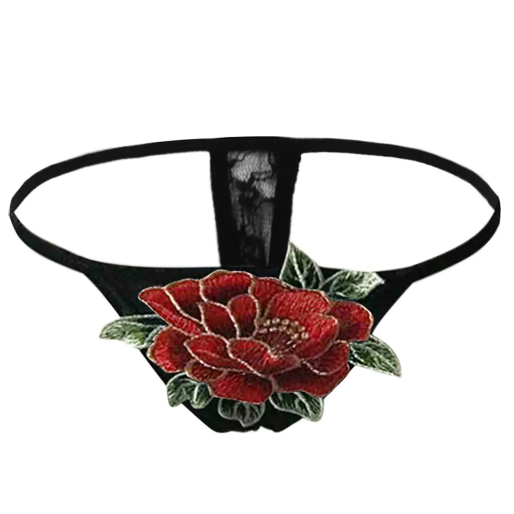 2019 горячая Распродажа взрывов дамское нижнее белье G линия Штаны с аппликацией в