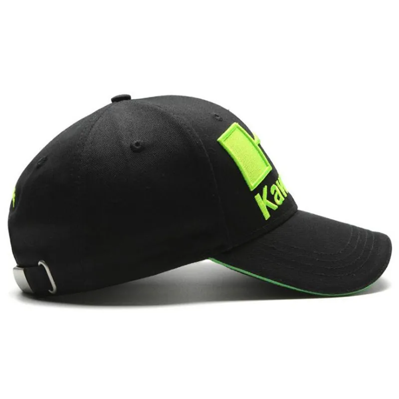 2021 NEW fashion Kawasaki Printed Caps Unisex Kawasaki Racing Moto Caps Summer Baseball Cap Adjustable Hat Hip-hop Caps 3