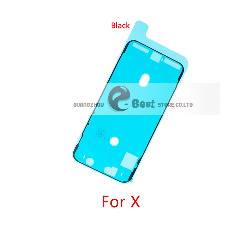 2 шт./лот, водонепроницаемая наклейка для iPhone 7, 6S Plus, 7 Plus, 8X8 P, 3 м, клейкая предварительно вырезанная рамка для ЖК-экрана, лента, запасные части