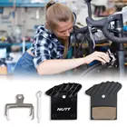 NUTT охлаждающие колодки, полуметаллические резиновые дисковые Тормозные колодки с охлаждением, тормозные колодки для горного велосипеда, масляные тормозные диски, велосипедные аксессуары