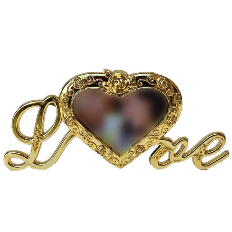 1 шт. фольга роза украшение фоторамка для подарков основа Привлекательный Цветок