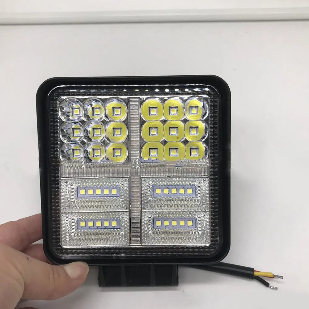 177 Вт квадратные 4 дюймовые Прожекторы для внедорожников диафрагма мотоциклов с