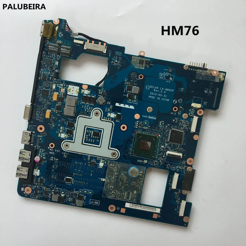 PALUBEIRA NP350V5C NP350V5X материнской платы ноутбука PC материнская плата для Samsung HM76 QCLA4