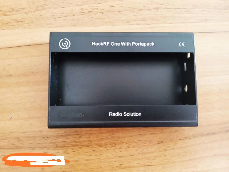 only a metal case Хаос прошивка portapack с HackRF один 1 МГц до 6 ГГц программное обеспечение определенная радио макетная плата RTL SDR приемник gps симулятор - Комплект: only a metal case