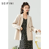 suit jacket for women korean style new autumn french style small suit high grade fried street suit for women blazer women