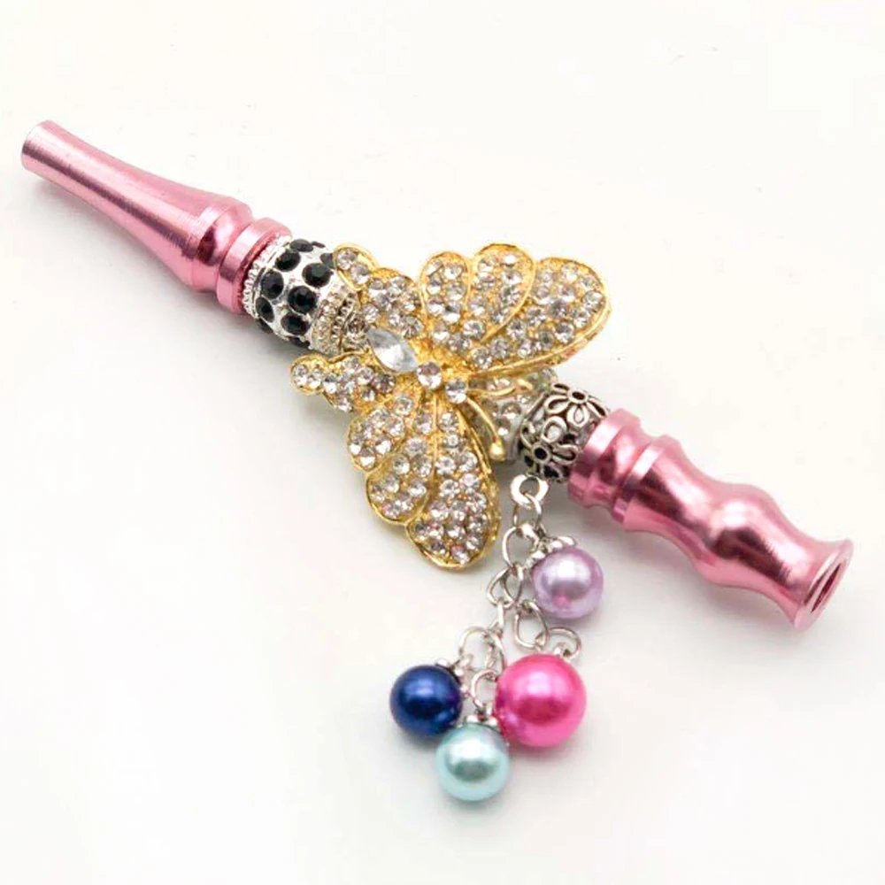 

10pcs/lot New Cigarette Holder Butterfly Shape Smoke Smoking Shisha Pipe Herb Cigarette Accessories Tobacco Filter
