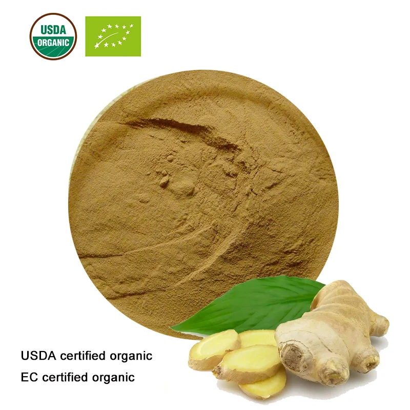 

High Quality 100% Pure Ginger Extract 10:1 Powder, Inhibit Tumor Growth,Digestive Support,Gingerol Powder