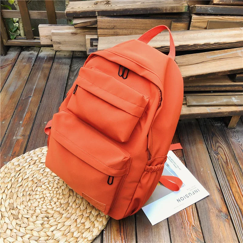Fashion Waterproof Nylon Backpack for Women Multi Pocket Travel Backpacks Female School Bag for Teenage Girls Book Mochilas