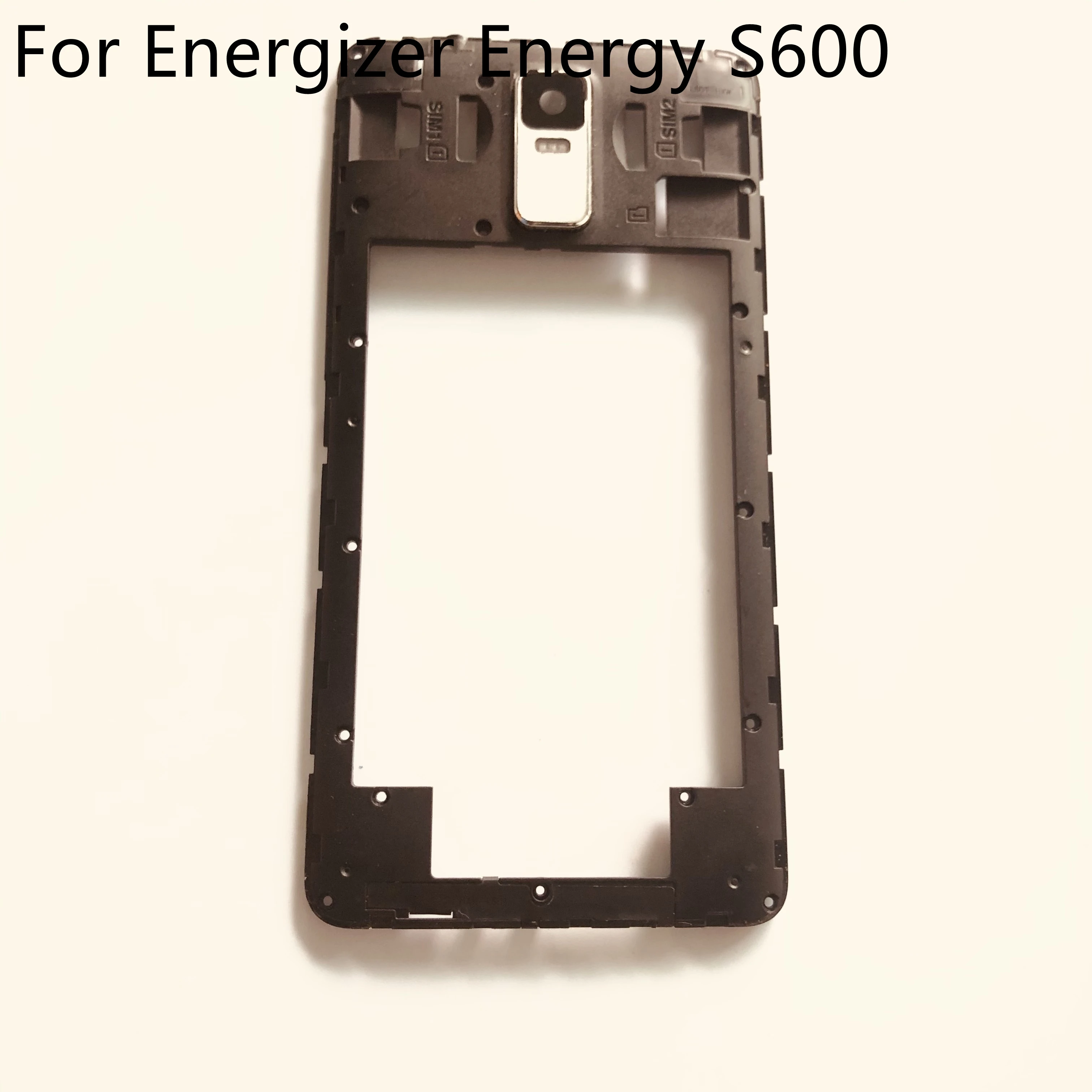 Energy S600 задняя Рамка Shell чехол + стеклянный объектив камеры для смартфона Energy S600 MT6737 6,0 