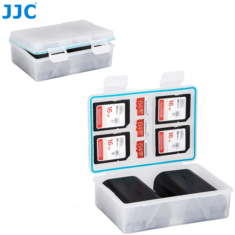

Multi-Function Waterproof Battery Storage Case Box for Panasonic Sony Canon Fujifilm Olympus Nikon SD MSD MSD Memory Card Case