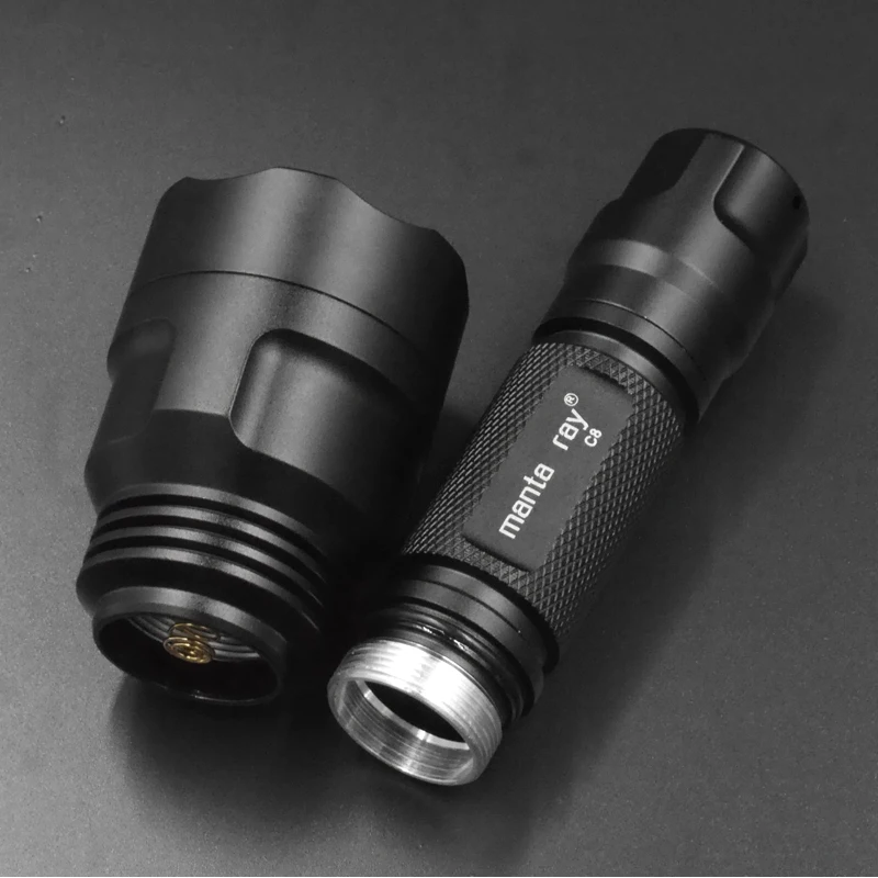 Портативный светодиодный фонарик C8 SST40 водонепроницаемый алюминиевый фонарь