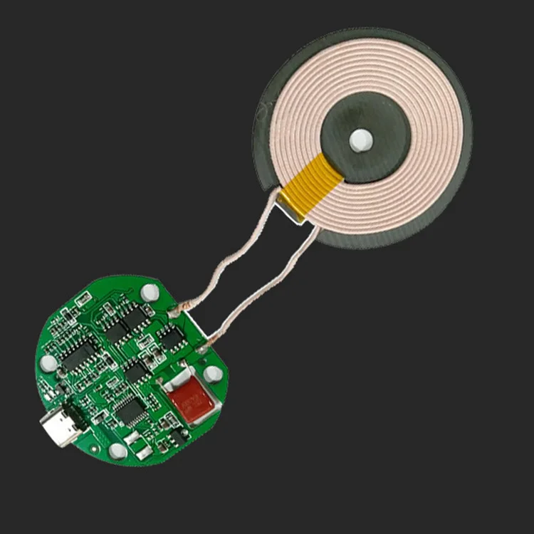 Беспроводное зарядное устройство Type-c мобильный телефон 10 Вт модуль PCBA 5 шт. | Дом и