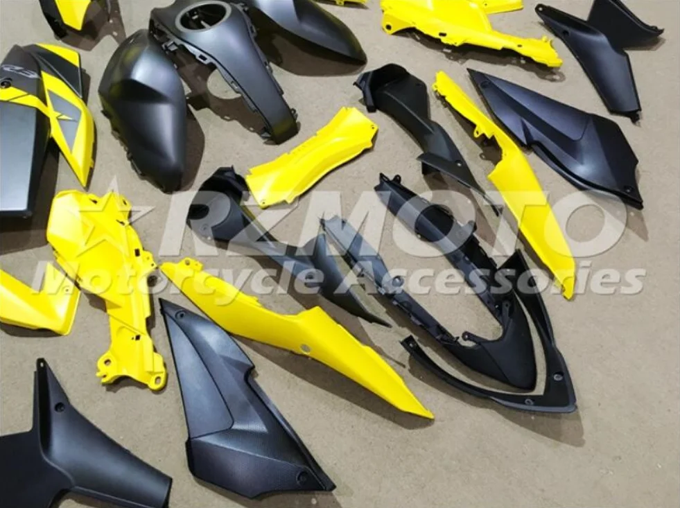 

High quality New Injection Mold ABS Motorcycle Full Fairing Kit Fit For YAMAHA R3 R25 2014 2015 2016 2017 2018 Yellow Black