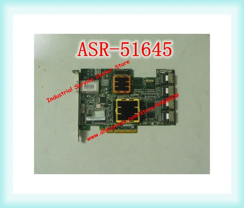 

Original ASR-51645 512MB 16-port SAS RAID Array Card