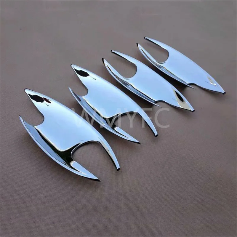 

ABS Chrome Door Handle Bowl Cover Cup Cavity Trim Insert Catch Molding Garnish For Lexus RX RX200 300 350 450 2016-2021